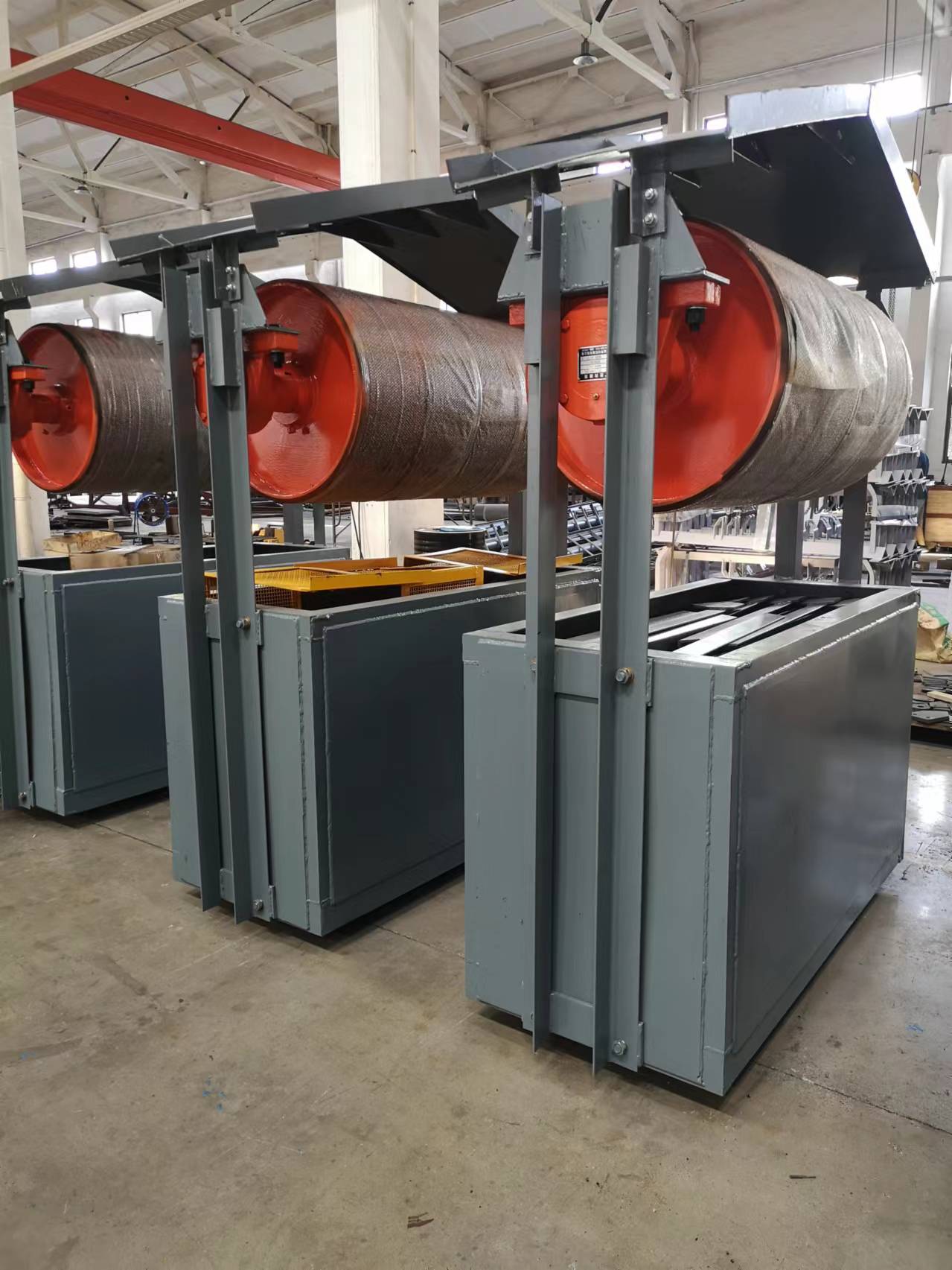 بيلٽ conveyor عمودي وزن tensioning اوزار